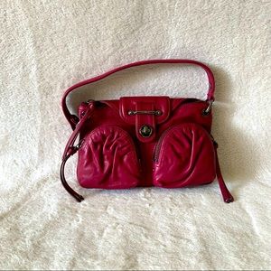 NWT Botkier Bianca Double Pocket Leather Clutch Bag